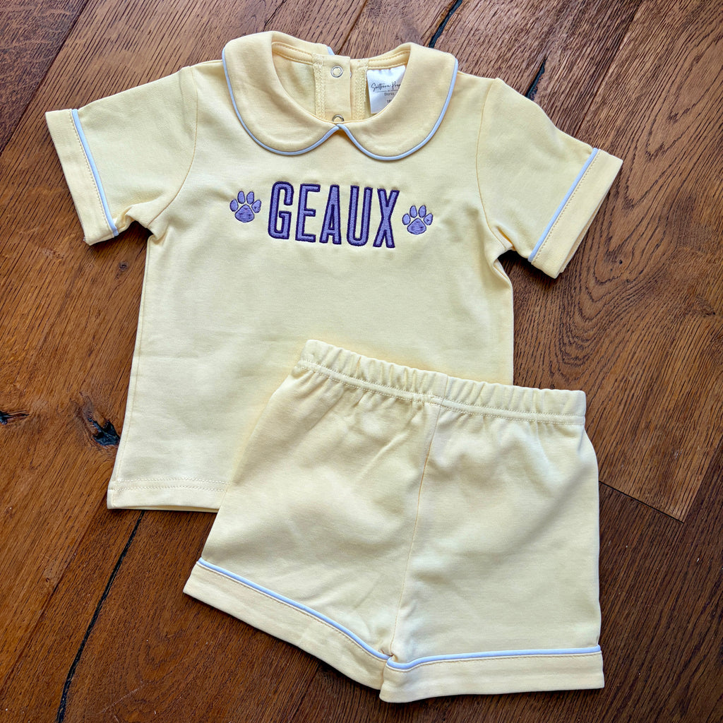 PREORDER - GEAUX Short Set