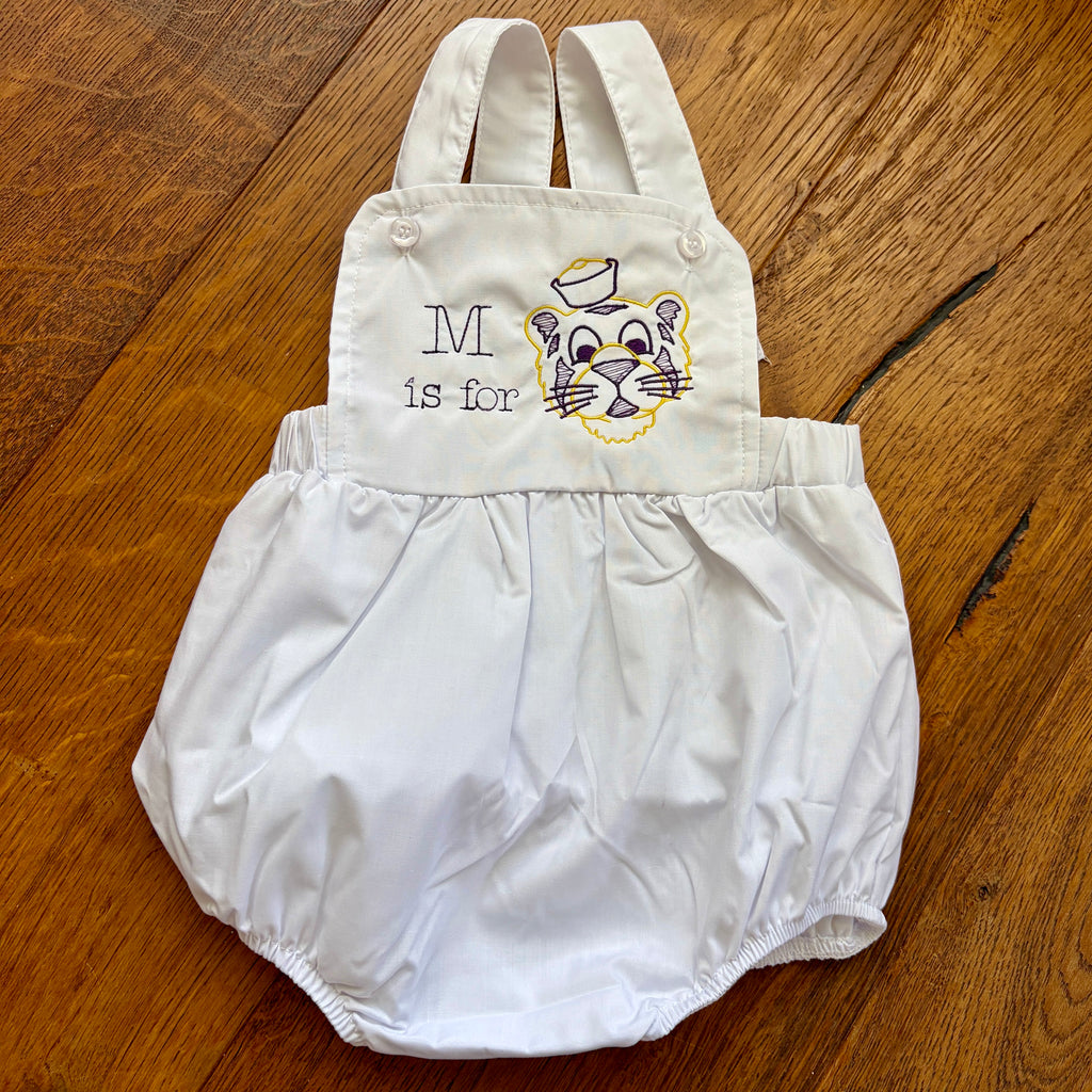 PREORDER - M is for Mike Sunsuit