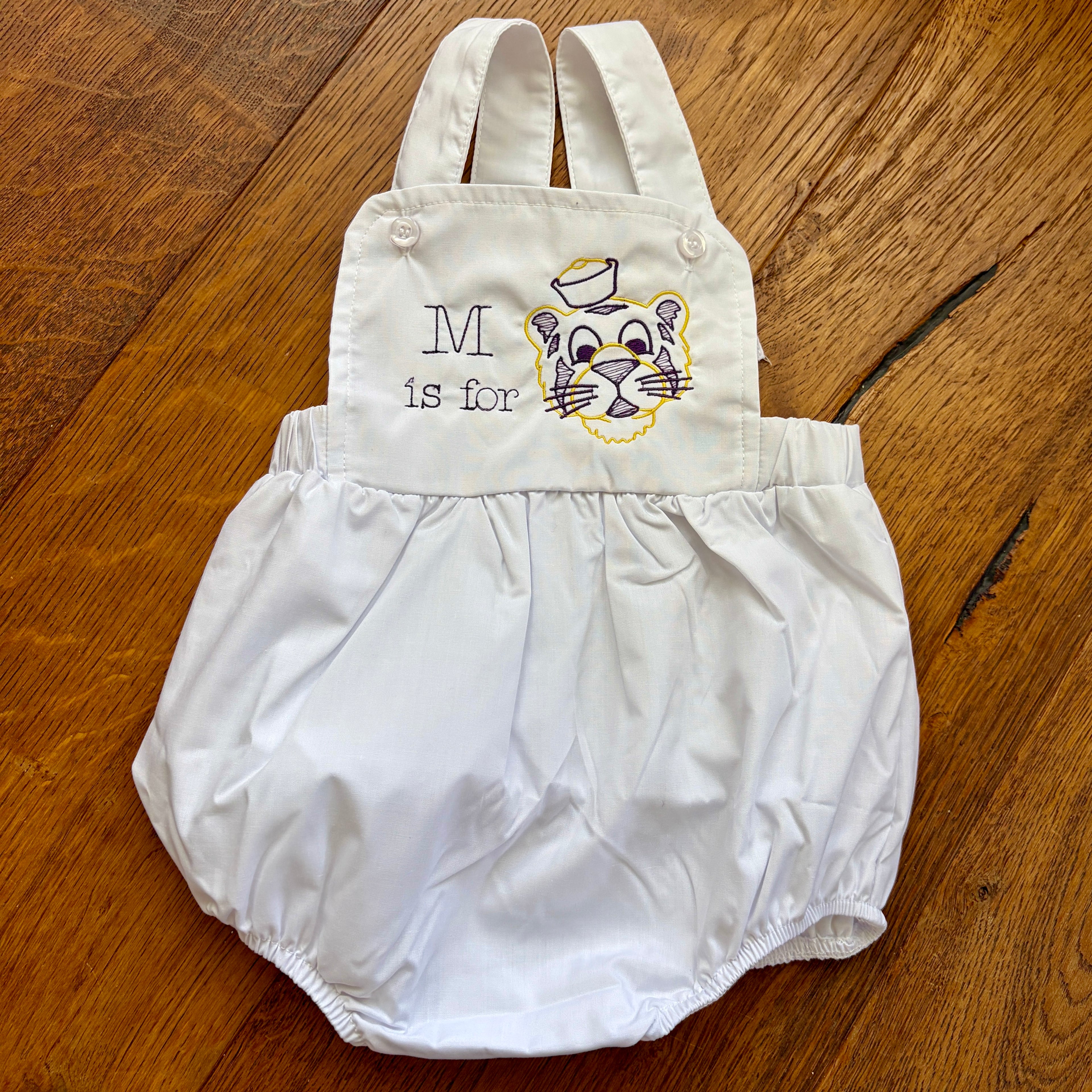 PREORDER - M is for Mike Sunsuit