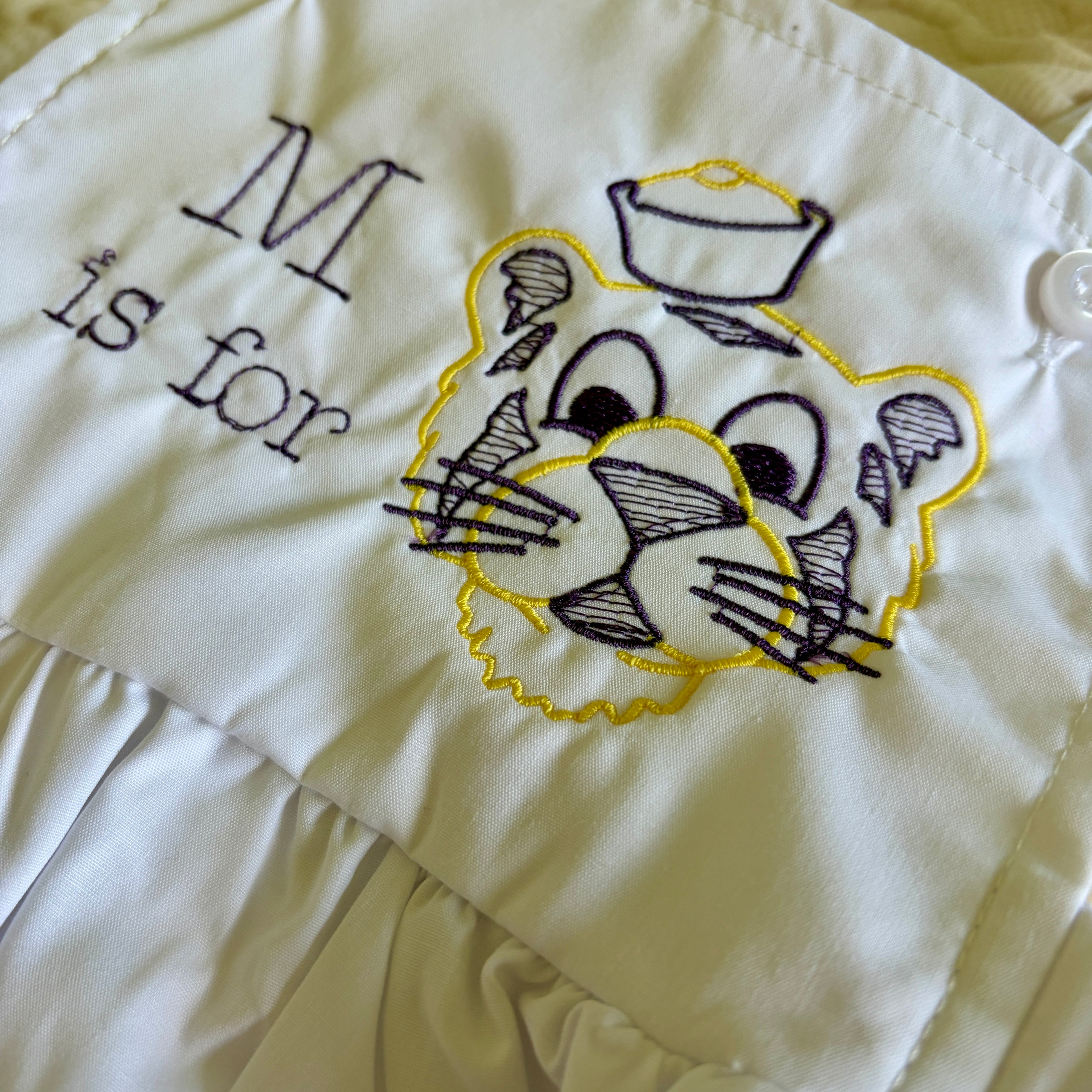 PREORDER - M is for Mike Sunsuit