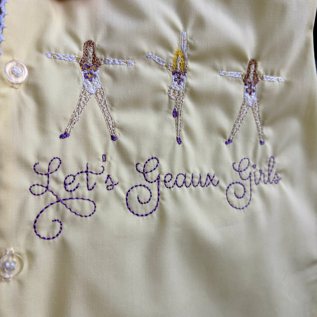 PREORDER - Geaux Girls Bloomer Set
